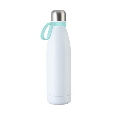 Trinkflasche RETUMBLER-myTOULON, weiß, Ring mint