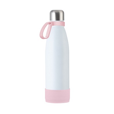 Trinkflasche RETUMBLER-myTOULON, weiß/rosa/rosa
