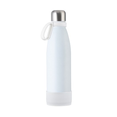 Trinkflasche RETUMBLER-myTOULON, weiß/weiß/weiß