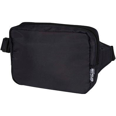 Trip Aware™ Recycelte Reisetasche mit Schultergurt 1 L, schwarz