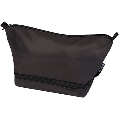 Trip Aware™ Recycelter Reisekulturbeutel 6 L, schwarz