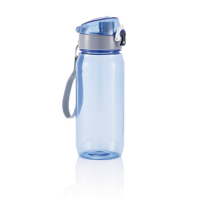 XD COLLECTION Tritanflasche 600 ml, blau/grau XD COLLECTION Tritanflasche 600 ml, blau/grau