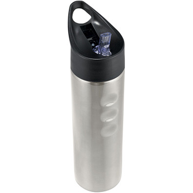 Trixie Edelstahl Sportflasche, 750 ml, silber