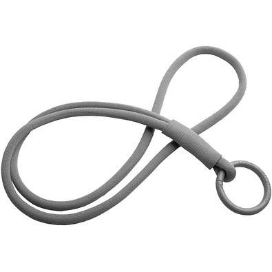 Tubyard Lanyard mit elastischem Band, grau