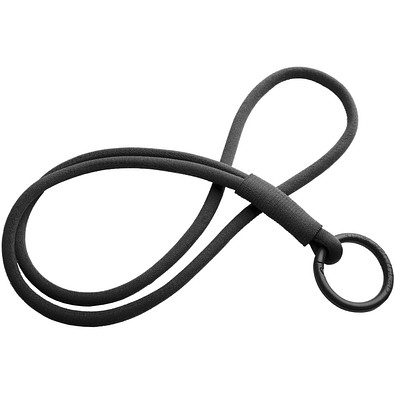 Tubyard Lanyard mit elastischem Band, schwarz