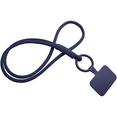 Tubyard Lanyard mit Telefonhalterung und elastischem Band, mondlichtblau