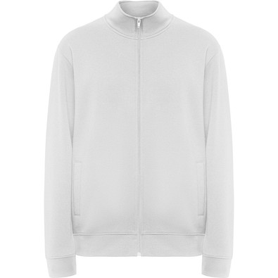 Ulan 280 g/m² Sweatjacke Unisex, weiss, L