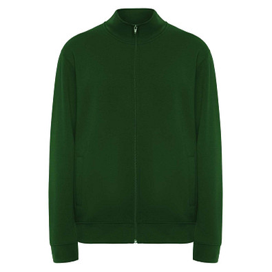 Ulan Sweatjacke Unisex, dunkelgrün, XL