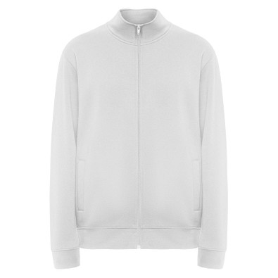 Ulan Sweatjacke Unisex, weiss, 3XL