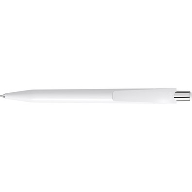 uma® BEAT Druckkugelschreiber, weiss
