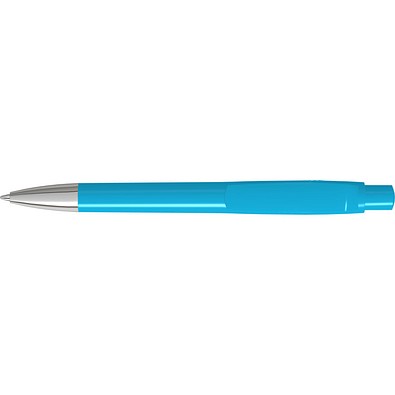 uma® BLOOM SI Druckkugelschreiber, cyan