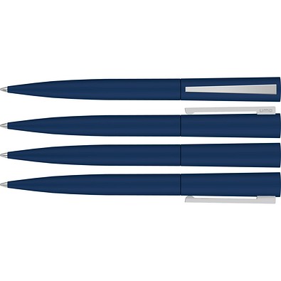 uma® BRUSH GUM Drehkugelschreiber, dunkelblau