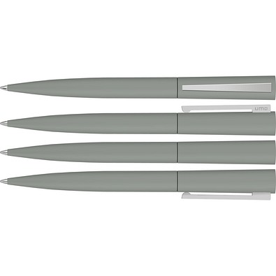 uma® BRUSH GUM Drehkugelschreiber, grau