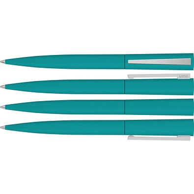 uma® BRUSH GUM Drehkugelschreiber, petrol