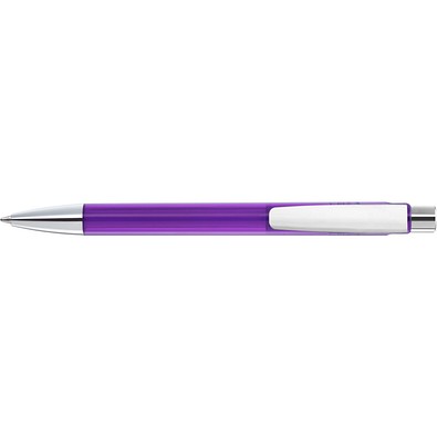 uma® CANDY transparent M SI Druckkugelschreiber, violett