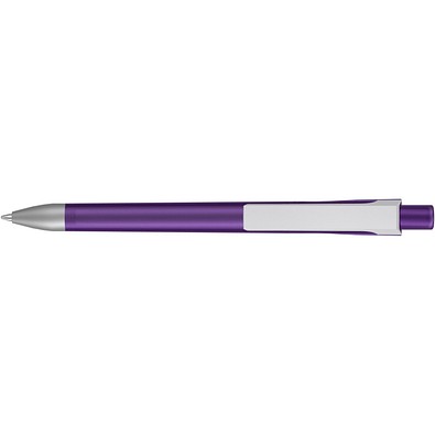 uma® CHECK frozen KG SI Druckkugelschreiber, violett