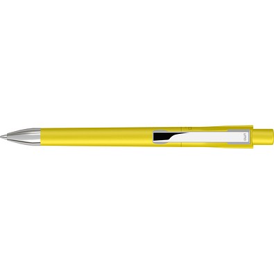 uma® CHECK M-SI Druckkugelschreiber, dunkelgelb