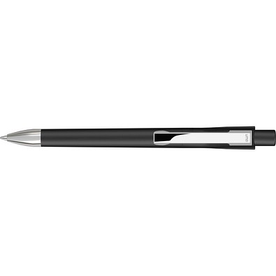 uma® CHECK M-SI Druckkugelschreiber, schwarz