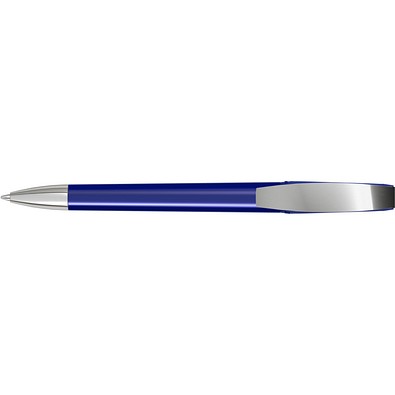 uma® CHILL transparent SI Drehkugelschreiber, dunkelblau