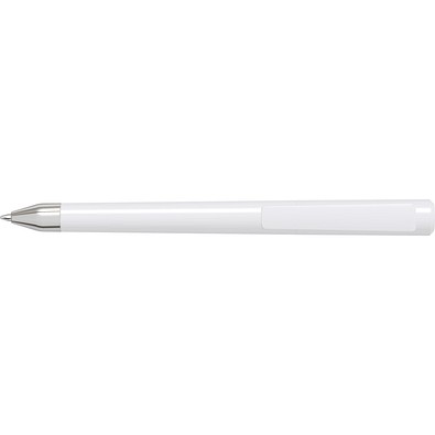 uma® CRYS SI Drehkugelschreiber, weiss