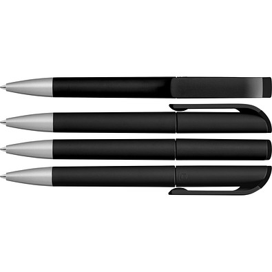 uma® EFFECT F SI Drehkugelschreiber, schwarz