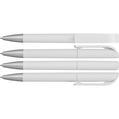 uma® EFFECT F SI Drehkugelschreiber, weiss