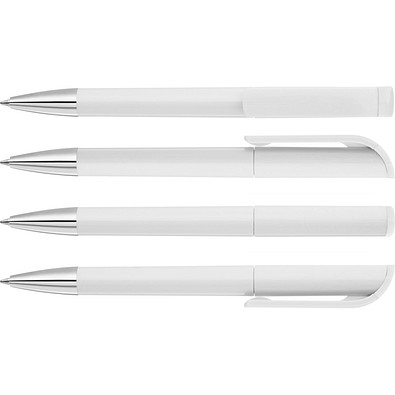 uma® EFFECT SI Drehkugelschreiber, weiss