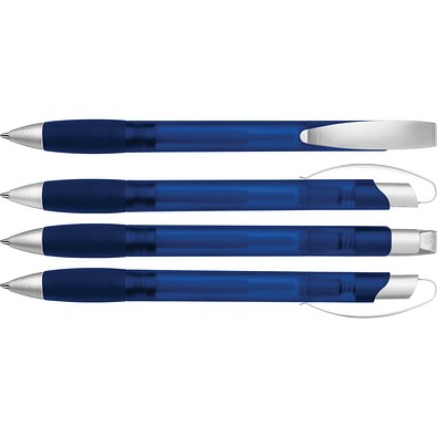 uma® ENERGY frozen SI Druckkugelschreiber, blau