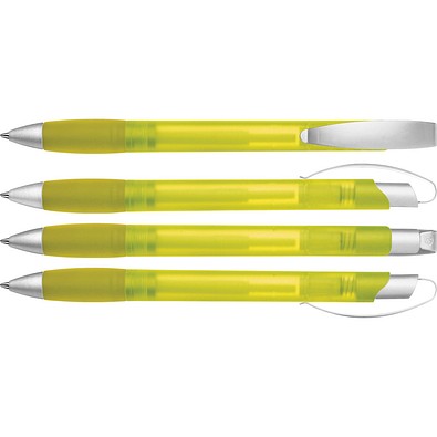 uma® ENERGY frozen SI Druckkugelschreiber, gelb