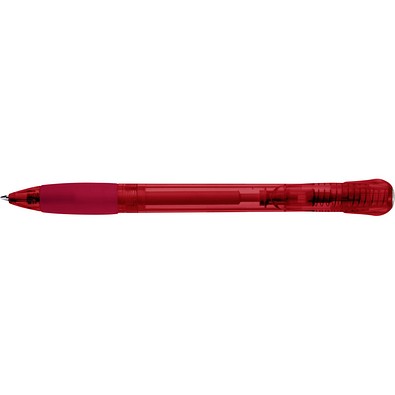uma® FANTASY transparent Druckkugelschreiber, rot