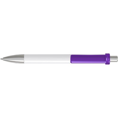 uma® FASHION K transparent SI Druckkugelschreiber, violett