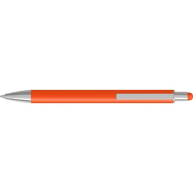 uma® GROOVE TOUCH RECY Touchpen, orange