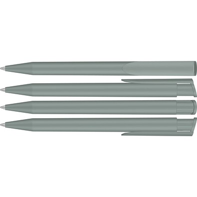 uma® HAPPY Druckkugelschreiber, grau