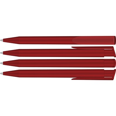 uma® HAPPY Druckkugelschreiber, rot