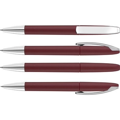 uma® ICON M SI GUM Drehkugelschreiber, aubergine
