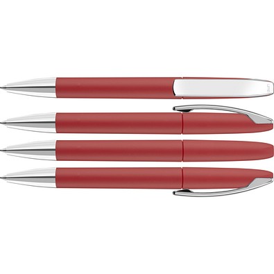 uma® ICON M SI GUM Drehkugelschreiber, rot