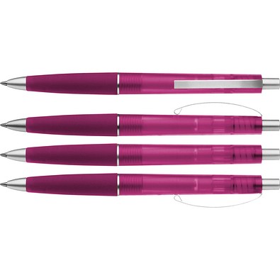 uma® JAZZ frozen Druckkugelschreiber, magenta