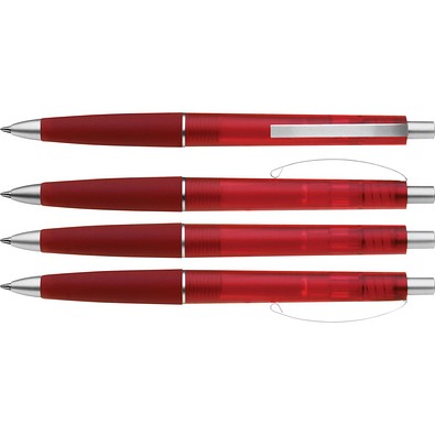 uma® JAZZ frozen Druckkugelschreiber, rot