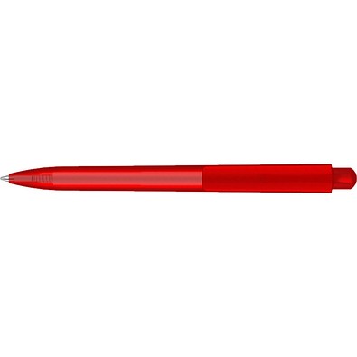 uma® JUMP frozen Druckkugelschreiber, rot