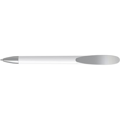 uma® KLICK Drehkugelschreiber, weiss