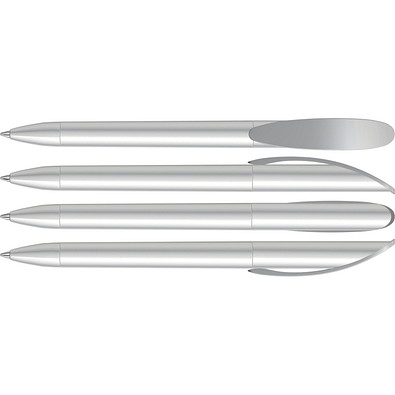 uma® KLICK SI Drehkugelschreiber, silber