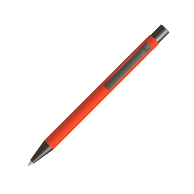 uma® Metall-Kugelschreiber Gum, blaue Mine, orange uma® Metall-Kugelschreiber Gum, blaue Mine, orange