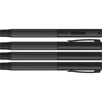 uma® MOOD R CARBON Rollerball, schwarz