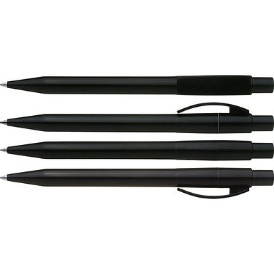 uma® PIXEL Druckkugelschreiber, schwarz