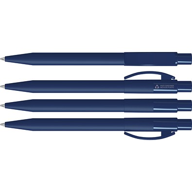 uma® PIXEL RECY Druckkugelschreiber, blau
