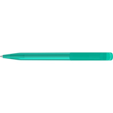 uma® POP transparent Drehkugelschreiber, petrol