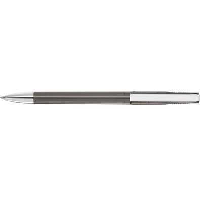 uma® PUR transparent SI Drehkugelschreiber, anthrazit