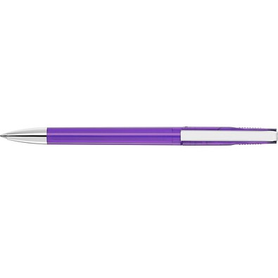 uma® PUR transparent SI Drehkugelschreiber, violett