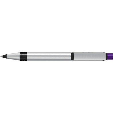 uma® RECYCLED PET PEN ALUMA Druckkugelschreiber, dunkelviolett