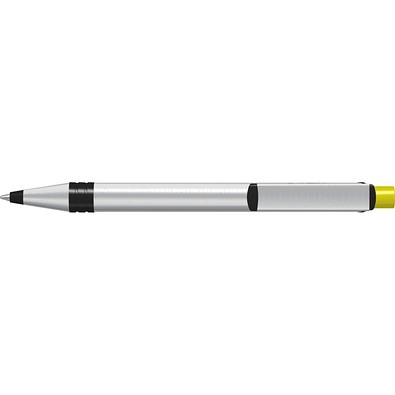 uma® RECYCLED PET PEN ALUMA Druckkugelschreiber, gelb